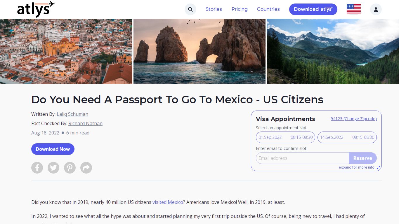 Do You Need A Passport To Go To Mexico - US Citizens - Atlys